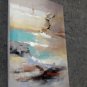 Flow 24x36 in. stretched Oil Painting Canvas Art Wall Decor modern003