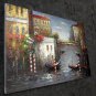Venice 24x36 in. stretched Oil Painting Canvas Art Wall Decor modern112