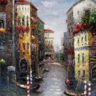 Venice 24x36 in. stretched Oil Painting Canvas Art Wall Decor modern136
