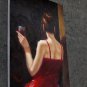 Drinking 24x36 in. stretched Oil Painting Canvas Art Wall Decor modern101