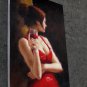 Drinking 24x36 in. stretched Oil Painting Canvas Art Wall Decor modern105