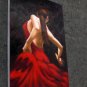 Fiery dance 24x36 in. stretched Oil Painting Canvas Art Wall Decor modern018
