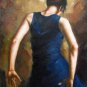 Fiery dance 24x36 in. stretched Oil Painting Canvas Art Wall Decor modern021