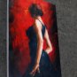 Fiery dance 24x36 in. stretched Oil Painting Canvas Art Wall Decor modern032
