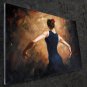 Fiery dance 24x36 in. stretched Oil Painting Canvas Art Wall Decor modern35D