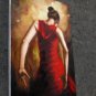 Fiery dance 24x36 in. stretched Oil Painting Canvas Art Wall Decor modern36D