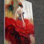 Fiery dance 24x36 in. stretched Oil Painting Canvas Art Wall Decor modern038