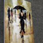 In the rain 24x36 in. stretched Oil Painting Canvas Art Wall Decor modern018