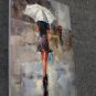 In the rain 24x36 in. stretched Oil Painting Canvas Art Wall Decor modern33D