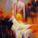 Sexy back 24x36 in. stretched Oil Painting Canvas Art Wall Decor modern101