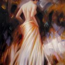 Sexy back 24x36 in. stretched Oil Painting Canvas Art Wall Decor modern102