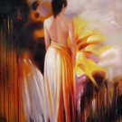 Sexy back 24x36 in. stretched Oil Painting Canvas Art Wall Decor modern103