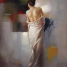 Sexy back 24x36 in. stretched Oil Painting Canvas Art Wall Decor modern07D