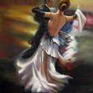 Waltz 24x36 in. stretched Oil Painting Canvas Art Wall Decor modern001