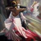 Waltz 24x36 in. stretched Oil Painting Canvas Art Wall Decor modern003
