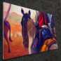 Cowboy 24x36 in. stretched Oil Painting Canvas Art Wall Decor modern001