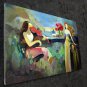 Abstarct figure 24x36 in. stretched Oil Painting Canvas Art Wall Decor modern02D