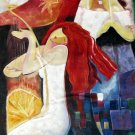 Abstarct figure 24x36 in. stretched Oil Painting Canvas Art Wall Decor modern03D