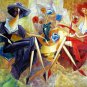 Abstarct figure 24x36 in. stretched Oil Painting Canvas Art Wall Decor modern04D