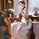 Music 24x36 in. stretched Oil Painting Canvas Art Wall Decor modern05D Music 24x36 in. stretched Oil Painting Canvas Art Wall Decor modern05D