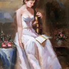 Music 24x36 in. stretched Oil Painting Canvas Art Wall Decor modern07D Music 24x36 in. stretched Oil Painting Canvas Art Wall Decor modern07D