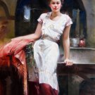 Pino 24x36 in. stretched Oil Painting Canvas Art Wall Decor modern09D