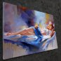 Sleeping 24x36 in. stretched Oil Painting Canvas Art Wall Decor modern003