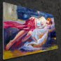 Sleeping 24x36 in. stretched Oil Painting Canvas Art Wall Decor modern005