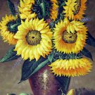 Sunflower 24x36 in. stretched Oil Painting Canvas Art Wall Decor modern203 Sunflower 24x36 in. stretched Oil Painting Canvas Art Wall Decor modern203