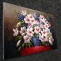 Vase Flower 24x36 in. stretched Oil Painting Canvas Art Wall Decor modern517