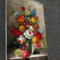 Vase Flower 24x36 in. stretched Oil Painting Canvas Art Wall Decor modern521