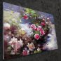 Vase Flower 24x36 in. stretched Oil Painting Canvas Art Wall Decor modern31D