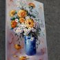 Vase Flower 24x36 in. stretched Oil Painting Canvas Art Wall Decor modern534