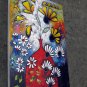 Vase Flower 24x36 in. stretched Oil Painting Canvas Art Wall Decor modern539