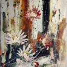 Abstract loyus 24x36 in. stretched Oil Painting Canvas Art Wall Decor modern001