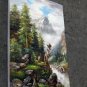 Mountain 24x36 in. stretched Oil Painting Canvas Art Wall Decor modern001