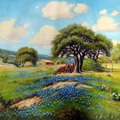 Country 24x36 in. stretched Oil Painting Canvas Art Wall Decor modern512