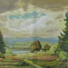Country 24x36 in. stretched Oil Painting Canvas Art Wall Decor modern514