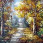 Forest 24x36 in. stretched Oil Painting Canvas Art Wall Decor modern101