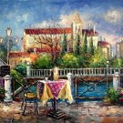 Landscape 24x36 in. stretched Oil Painting Canvas Art Wall Decor modern018