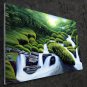 Stream 24x36 in. stretched Oil Painting Canvas Art Wall Decor modern004