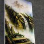 Waterfall 24x36 in. stretched Oil Painting Canvas Art Wall Decor modern202
