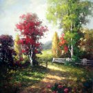 Country 24x36 in. stretched Oil Painting Canvas Art Wall Decor modern402