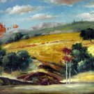 Mountain 24x36 in. stretched Oil Painting Canvas Art Wall Decor modern004