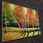 Trees 24x36 in. stretched Oil Painting Canvas Art Wall Decor modern301