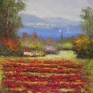 Tuscany 24x36 in. stretched Oil Painting Canvas Art Wall Decor modern101