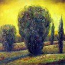 Tuscany 24x36 in. stretched Oil Painting Canvas Art Wall Decor modern106