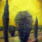 Tuscany 24x36 in. stretched Oil Painting Canvas Art Wall Decor modern109