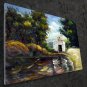 Waterside 24x36 in. stretched Oil Painting Canvas Art Wall Decor modern003