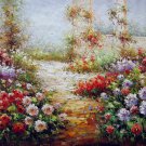 Mediterranean 24x36 in. stretched Oil Painting Canvas Art Wall Decor modern503